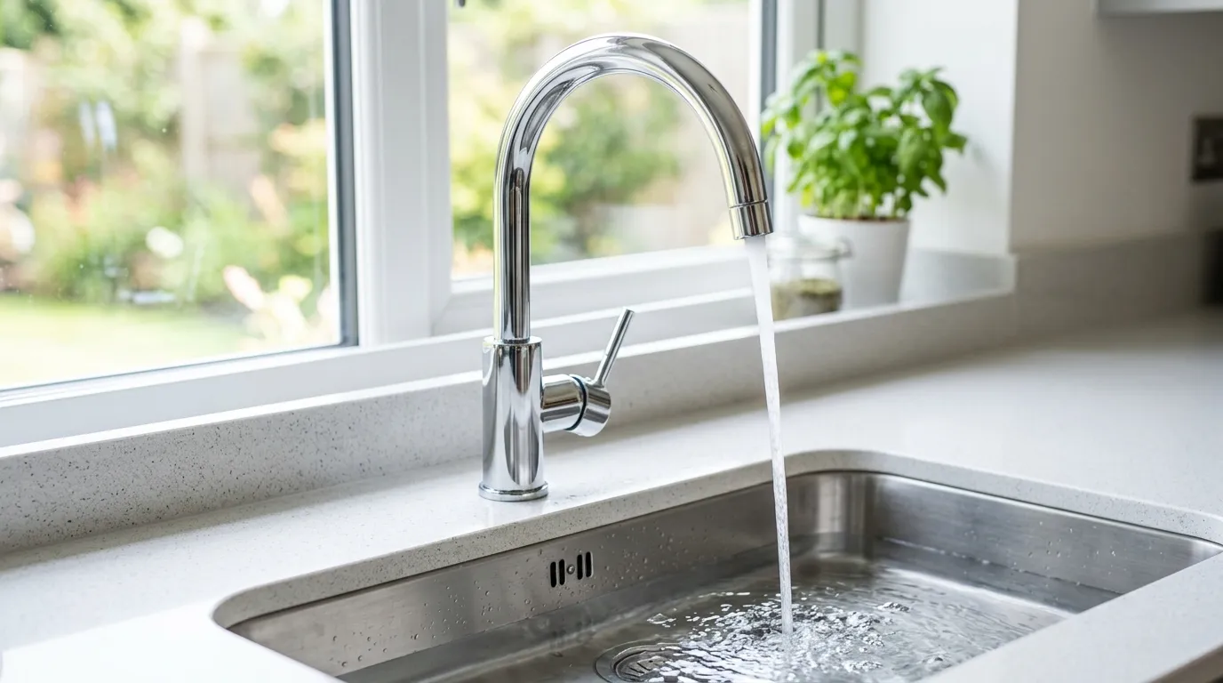 Local Plumbing Master Pros same day plumber fixing a faucet in Rockford, AL